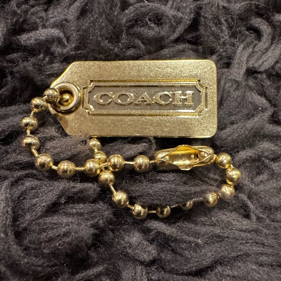 Coach Small Brass Replacement Hangtag - Picture 1 of 2